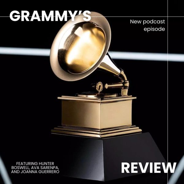 Seniors and Talon reporters Hunter Boswell and Ava Sarenpa, and Talon social media editor Joanna Guerrero review and give their opinions on the award-winning artists from the 66th Grammy Awards Ceremony. 