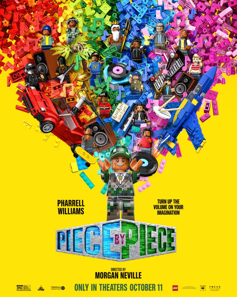 “Piece By Piece” is now playing in theaters near you. The film is rated PG and runs at an hour and 33 minutes. Universal Pictures, Focus Features, Director Morgan Neville