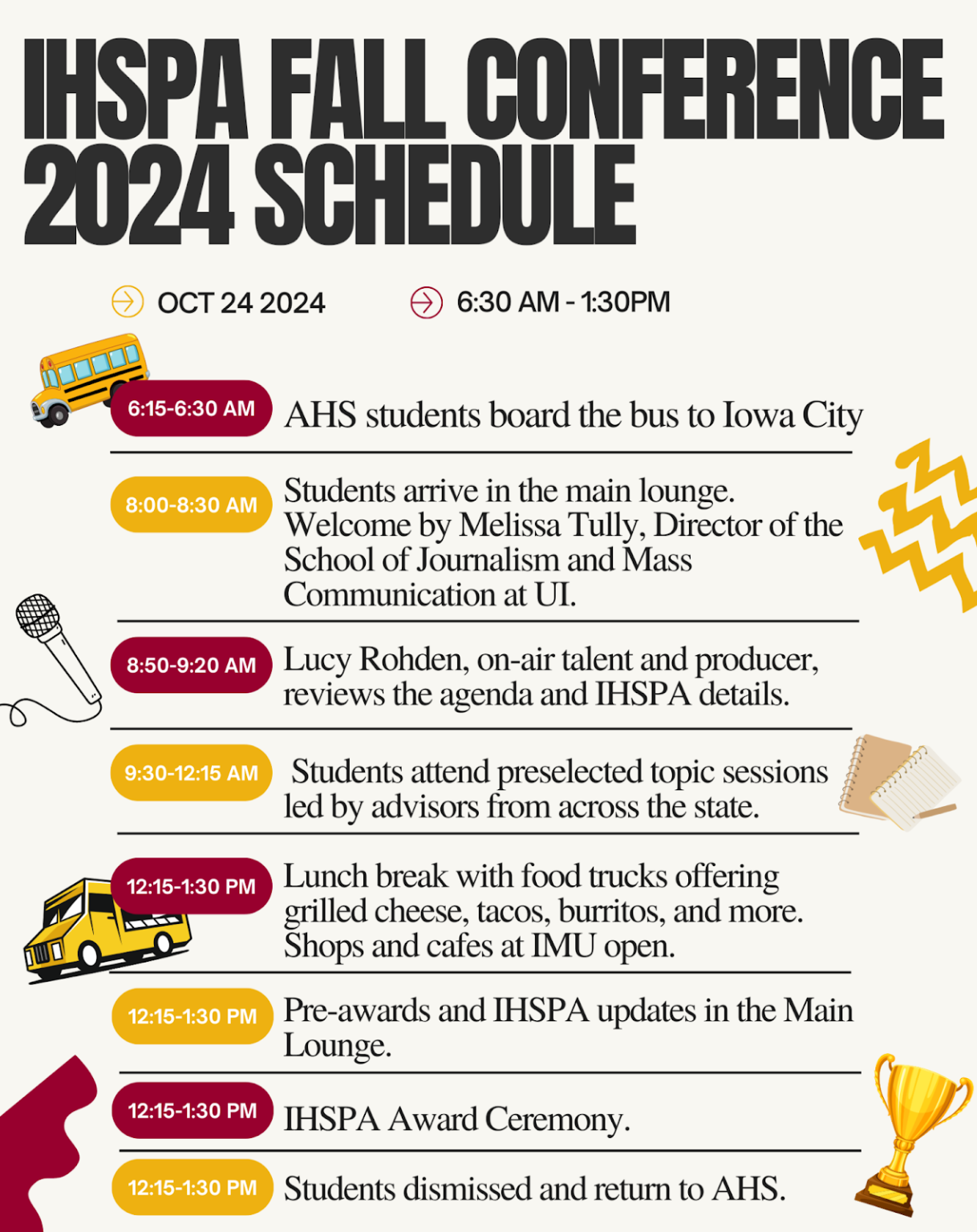 IHSPA fall conference 2024 Everything you should know The Talon