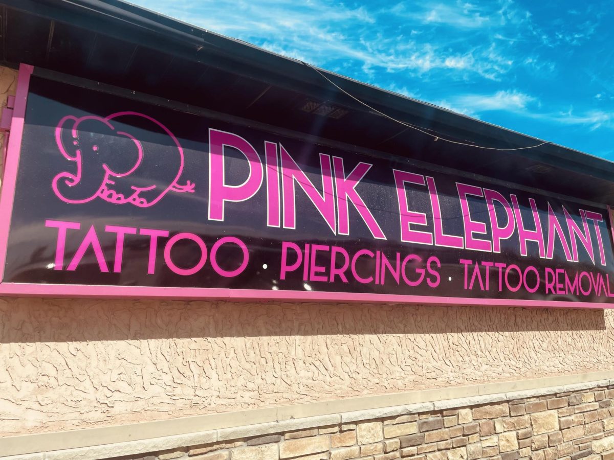 The Pink Elephant, a tattoo and piercing shop in Ankeny