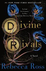 “Divine Rivals” is a novel nominated for the Iowa High School Book Awards. It’s a thrilling fantasy with romance and mystery. Book cover for Divine Rivals by Rebecca Ross (2023). © Wednesday Books. Used under fair use for review purposes.
