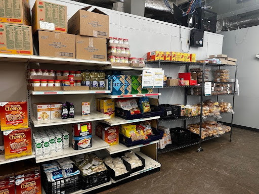 IMPACT's Drake Neighborhood food pantry pictured above. Food pantries help provide and connect families with the resources they need, enabling them to access food. Photo published with permission by Amanda Scalise.
