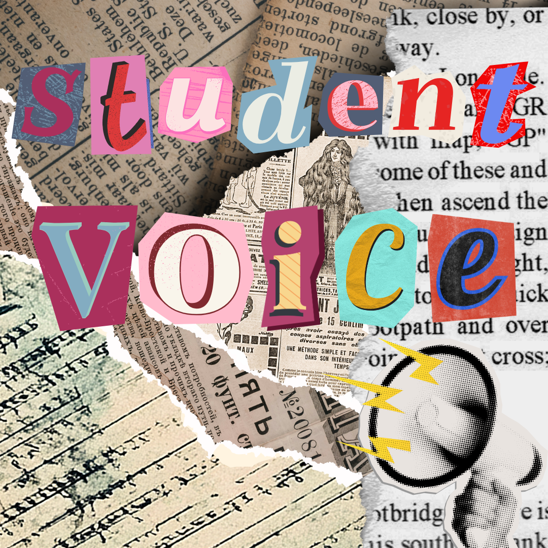 While the world spins on, your perspective is the one thing that can’t be replaced. In honor of JEA’s Scholastic Journalism Week, "The Talon" is calling on all Ankeny High students to use their voices, share their stories, and help us build a culture of understanding.

Design by Olivia Luna using Canva
