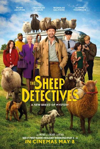 The Sheep Detectives trotted into theaters on May 8th. Photo courtesy of Sony UK.